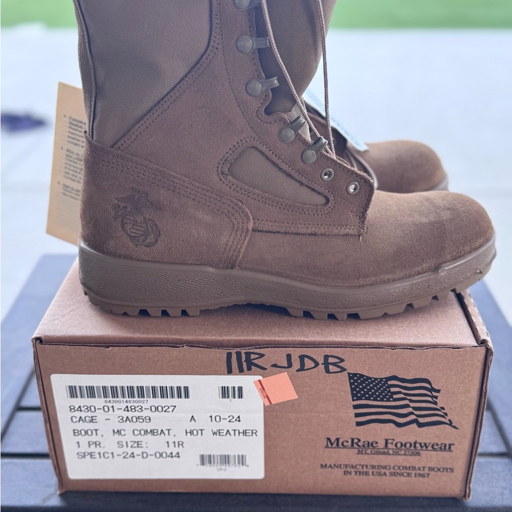 McRae Footwear Men's Combat Boots - Brown
